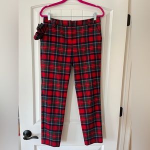 Vineyard Vines Nantucket Tartan Cocktail Pants with Bow